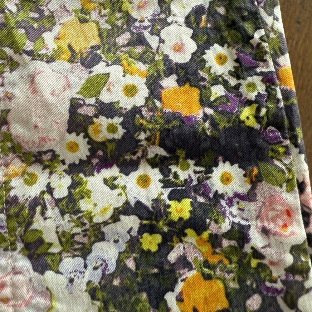 Madewell Sungarden skinny skinny ankle woman’s jeans Size 25. Floral print. - Picture 3 of 7